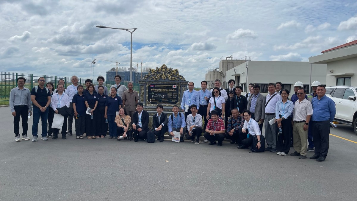 AWaP総会とプノンペン初処理場視察終了