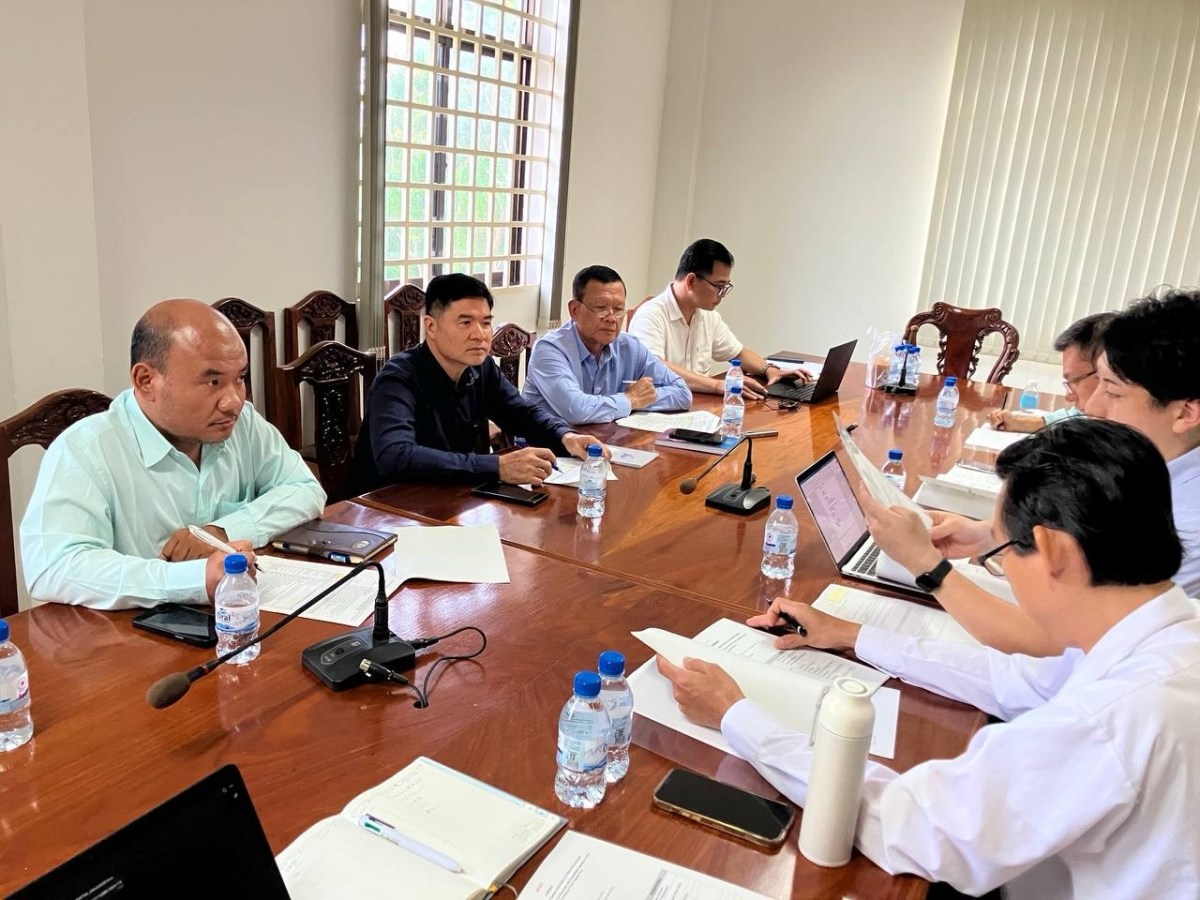 JICA草の根第3フェース、「The Project for Capacity Development on Practical and Sustainable Operation of theSewage Treatment Plant in Phnom Penh Capital&nbsp;City)」